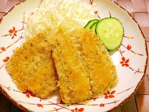 さんまのカレー風味なパン粉焼き